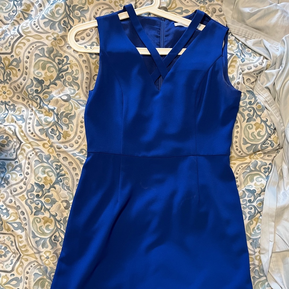 Beautiful blue semi formal dress